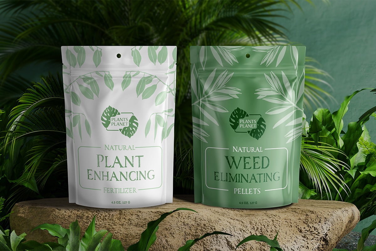 stand-up resealable pouches