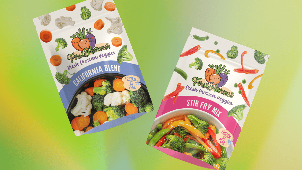 frozen food packaging features